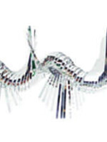 12" Silver Twist Garland - Pack of 12