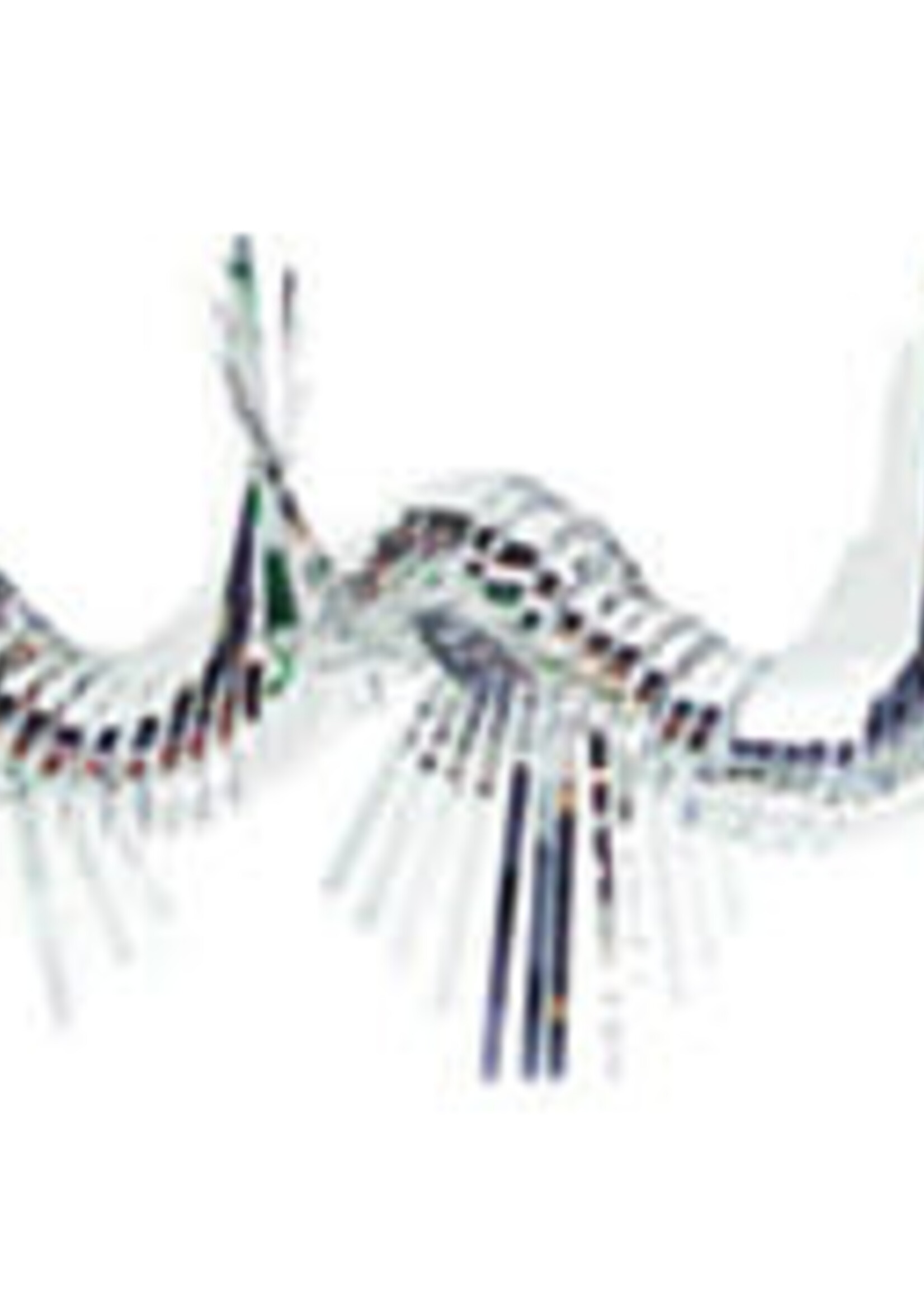 12" Silver Twist Garland - Pack of 12