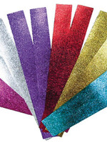 36 strips for paper chain - w/tape 9.5" x 1.25" - priced per dozen