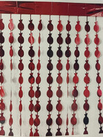 Pomegranate Foil Curtain