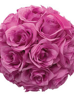 8" Rose Ball, Purple