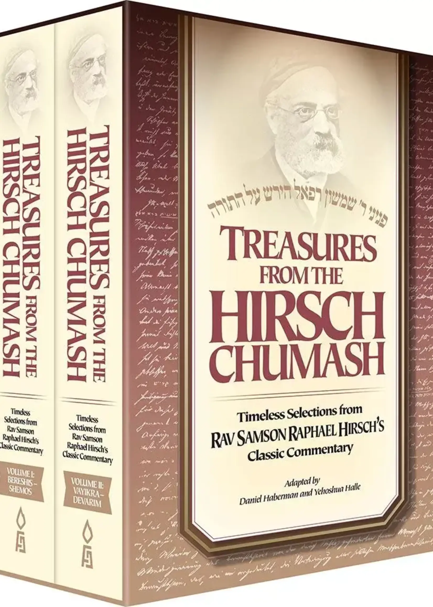 Treasures from the Hirsch Chumash, 2 Volume Boxed Set Timeless selections from Rav Samson Raphael Hirsch's classic commentary