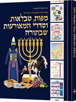 The Book of Torah Timelines, Charts and Maps - HEBREW Edition (Hebrew Edition Hard Cover)
