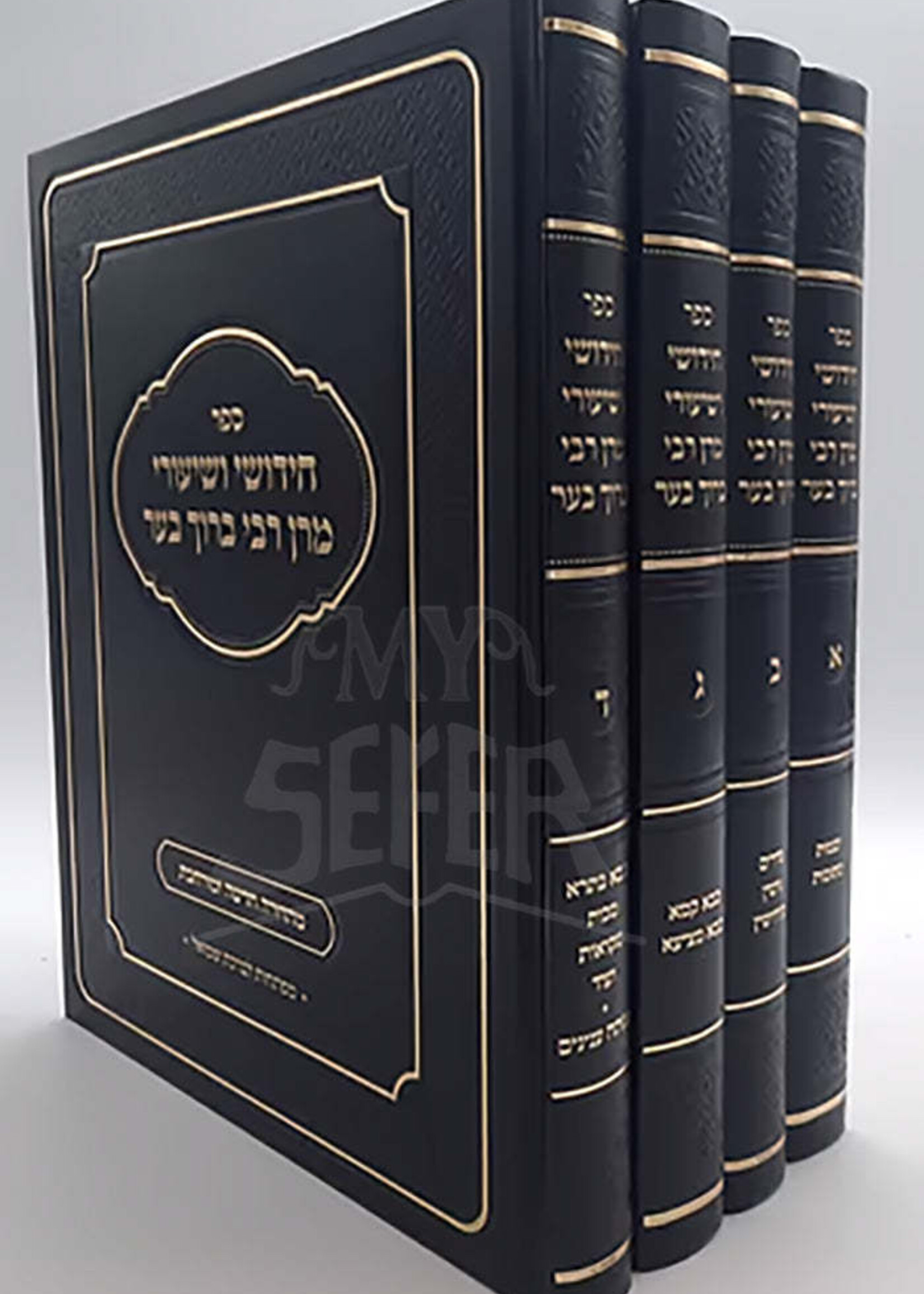 Chidushei VeShiurei R' Baruch Ber 4 Volume Set / חידושי ושיעורי רבי ברוך בער 4 כרכים