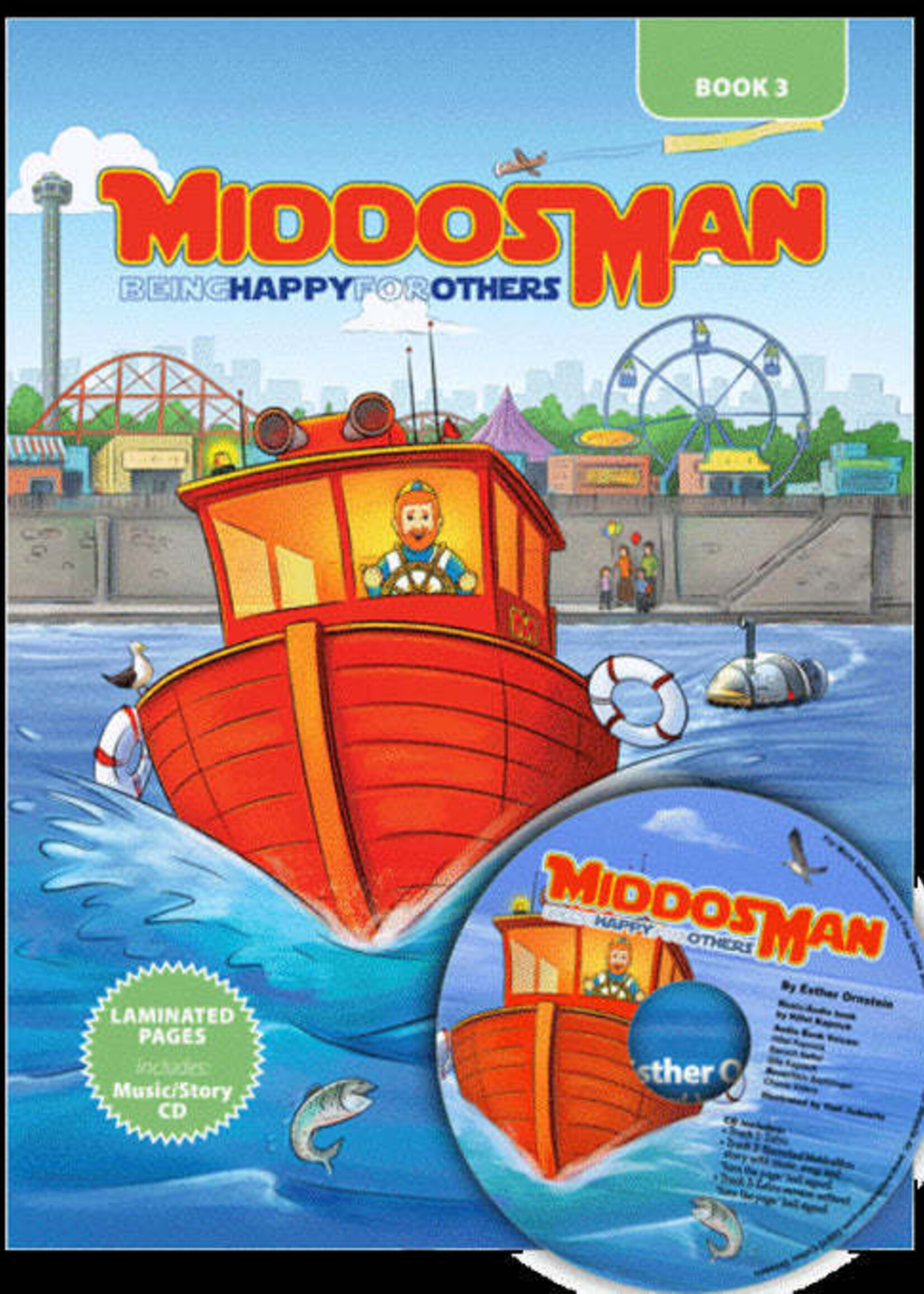 Middos Man: Being Happy for Others - Volume 3 (Book & CD)