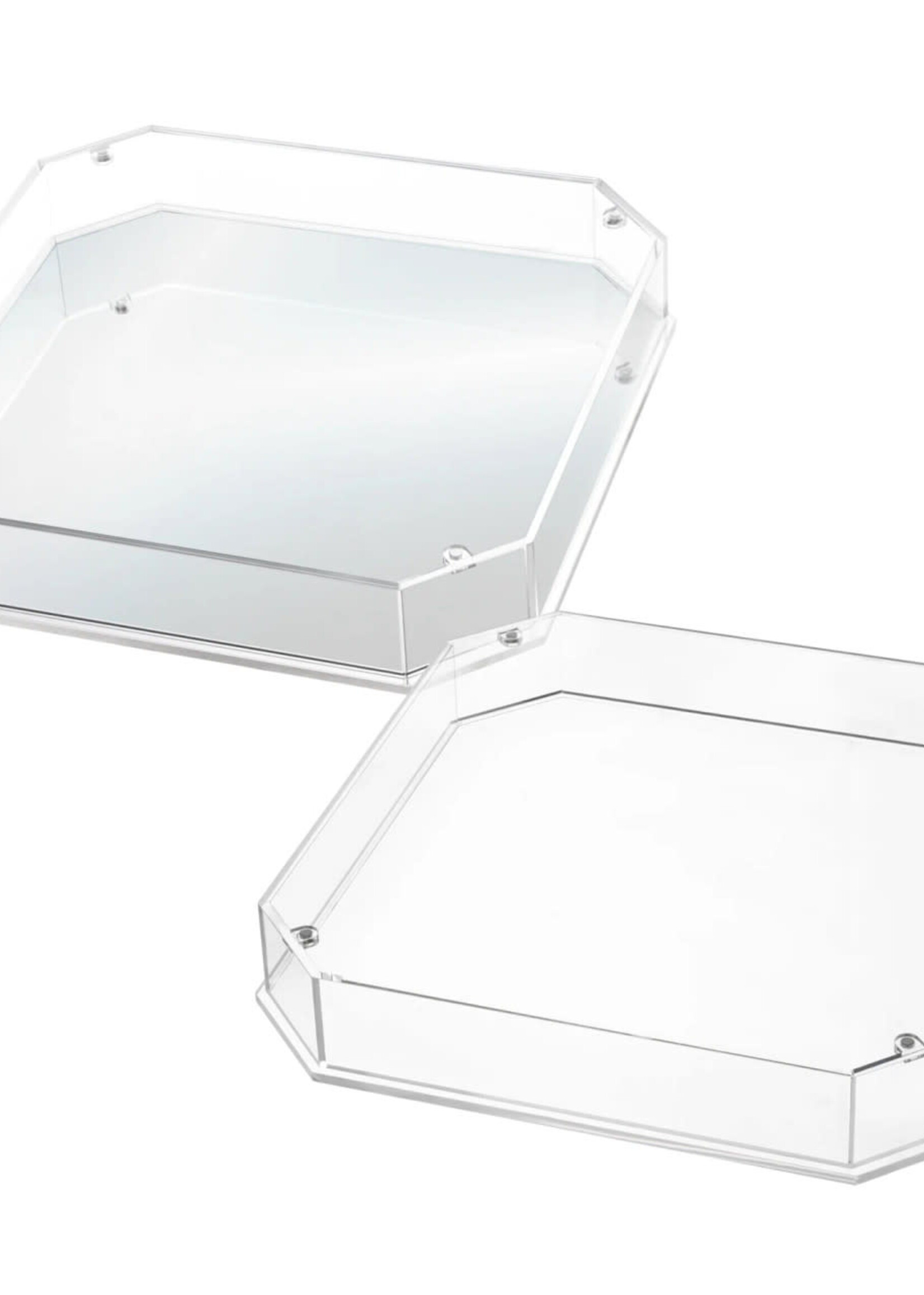 2 IN 1 LUCITE MATZAH BOX