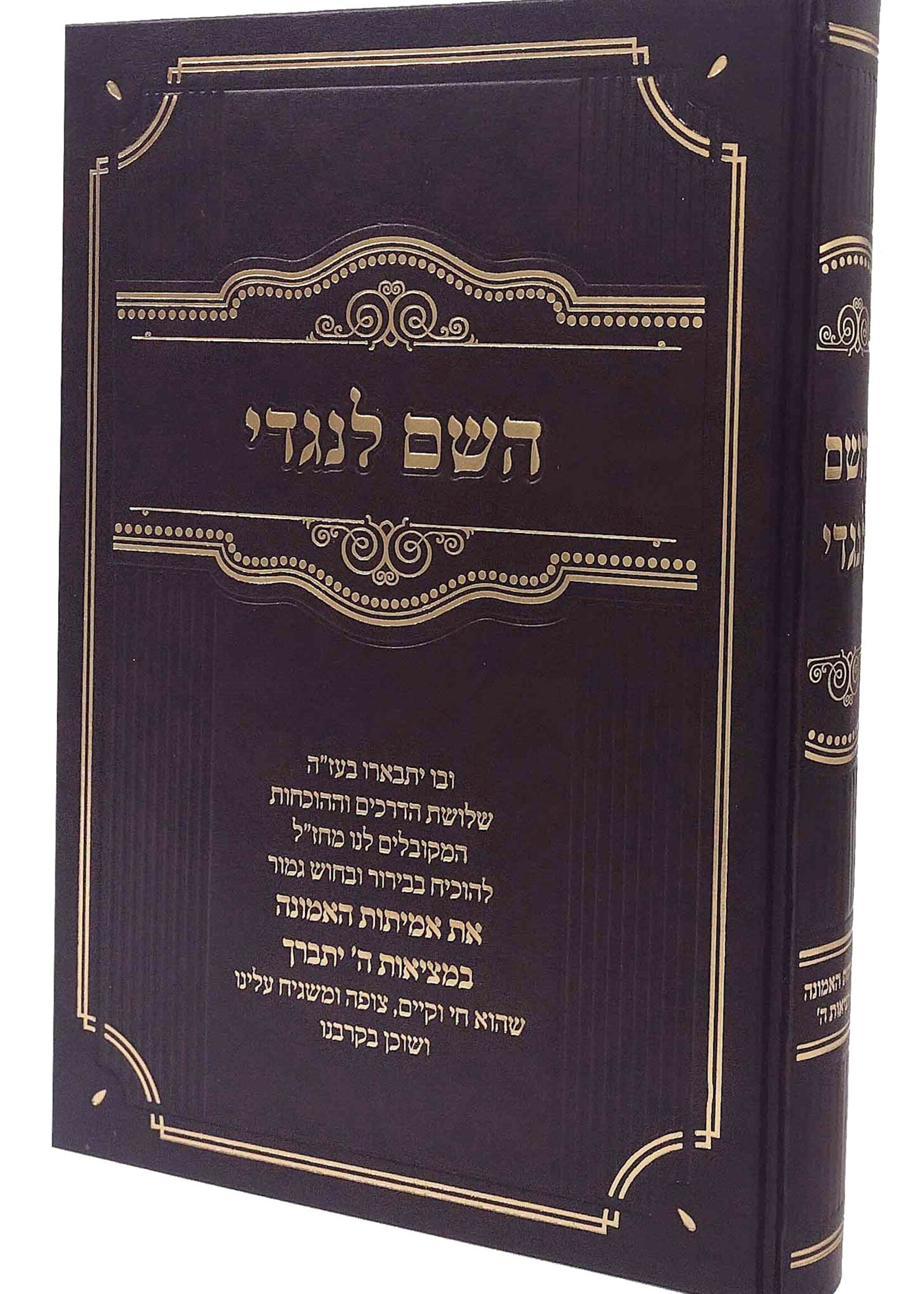 Hashem Lenegdi / השם לנגדי