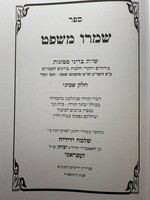 Shomru Mishpat Dineay Momonis Chalek Ches / שמרו משפט חלק ח- בדיני ממונות הלכות המצוייים