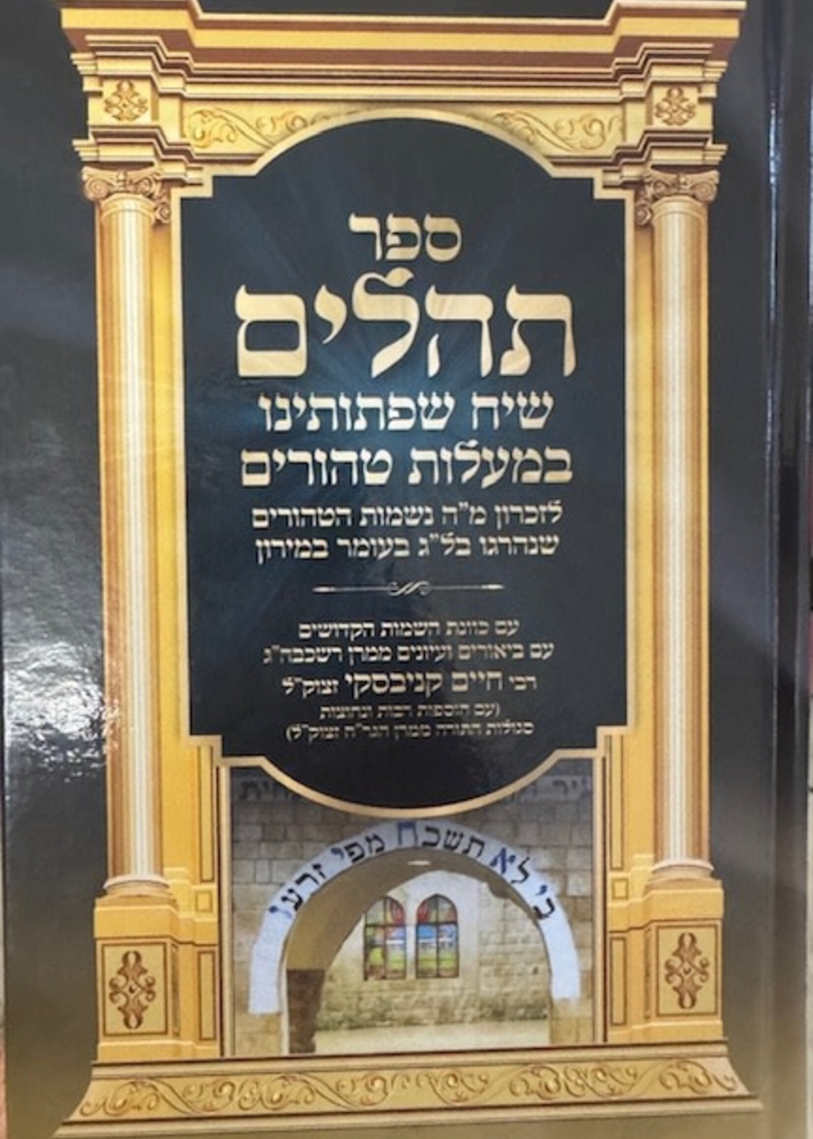 Tehilim Siach Sefsosanu / תהילים שיח שפתותיינו רח ק ענק חדש
