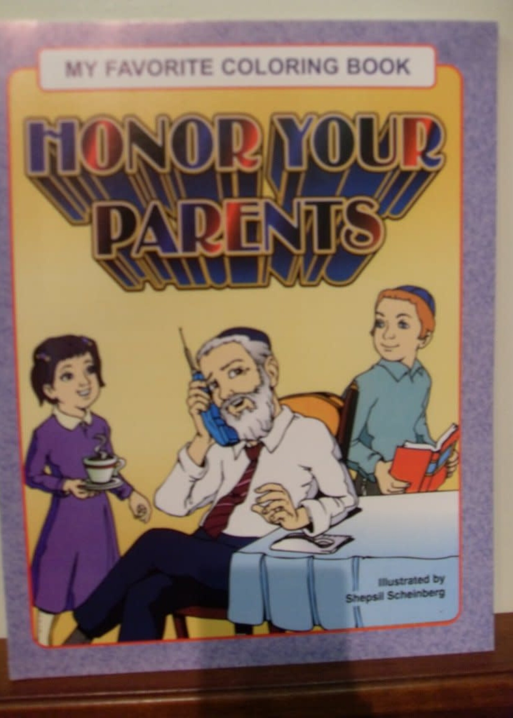My Favorite Coloring Book Honor Your Parents