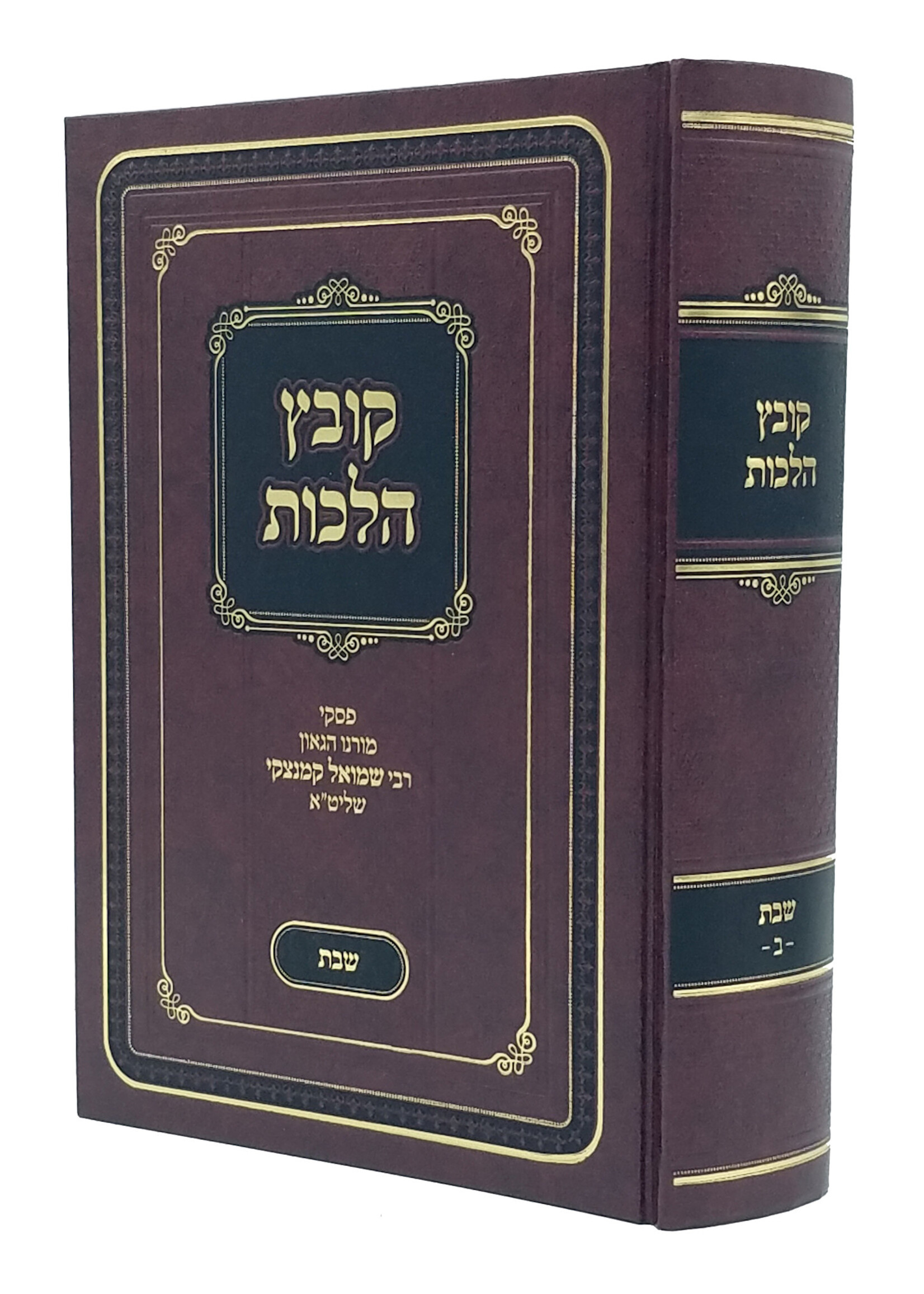 Kovetz Halachos Rav Shmuel Kamenetsky Shabbos Volume 1/ קובץ הלכות רשק שבת א