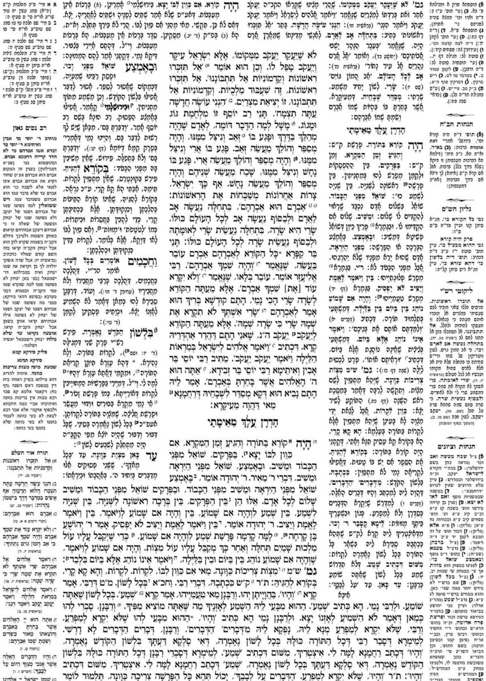 Talmud Bavli Talmidim Menukad - Shinun Hatalmud  Rosh Hashana/  מנוקד עם שינון - ראש השנה