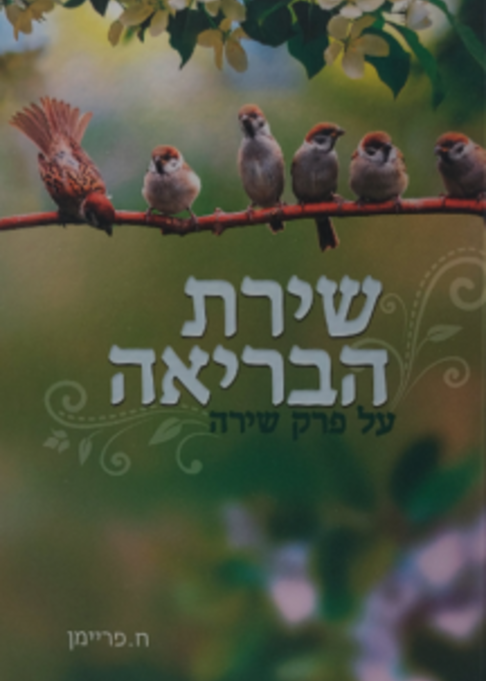 Shiras Habriah / שירת הבריאה - על פרק שירה