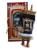Medium Sefer Torah Velvet Cover Alef Beit (ST-TR5)