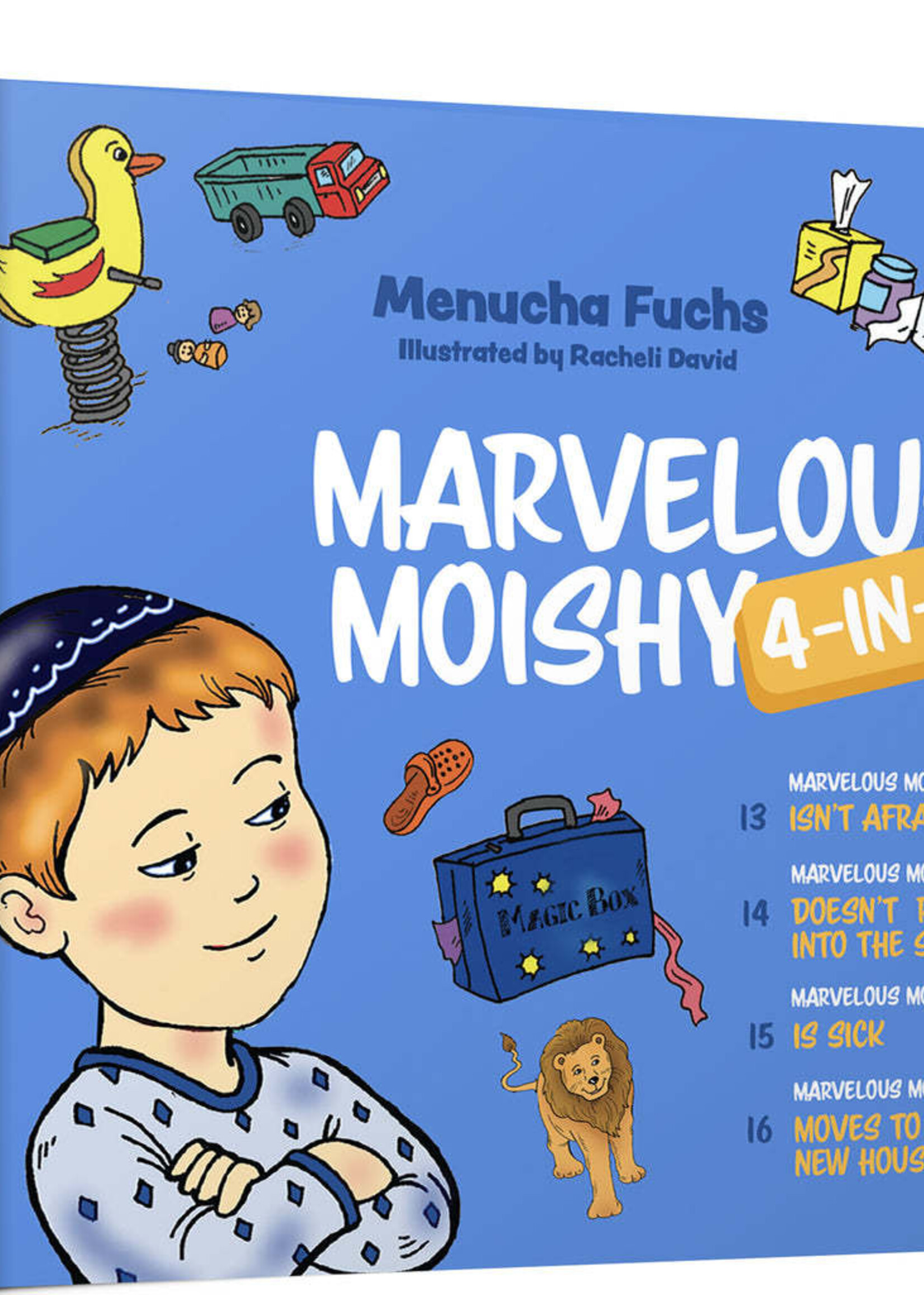 Marvelous Moishy 4 in 1 (books 13-16)