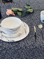 Black Tweed Tablecloth 54x84