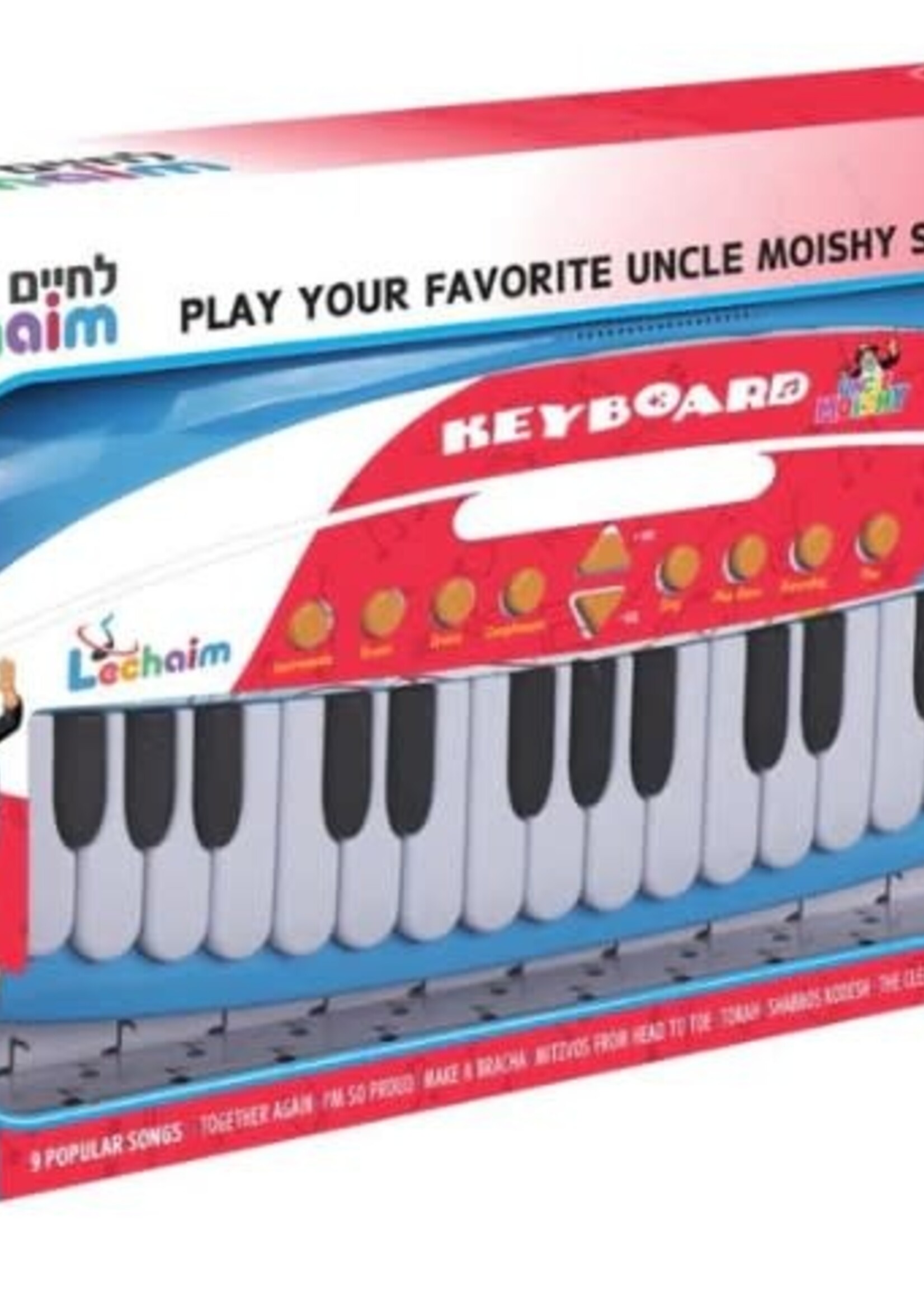 Uncle Moishy Keyboard 18/cs