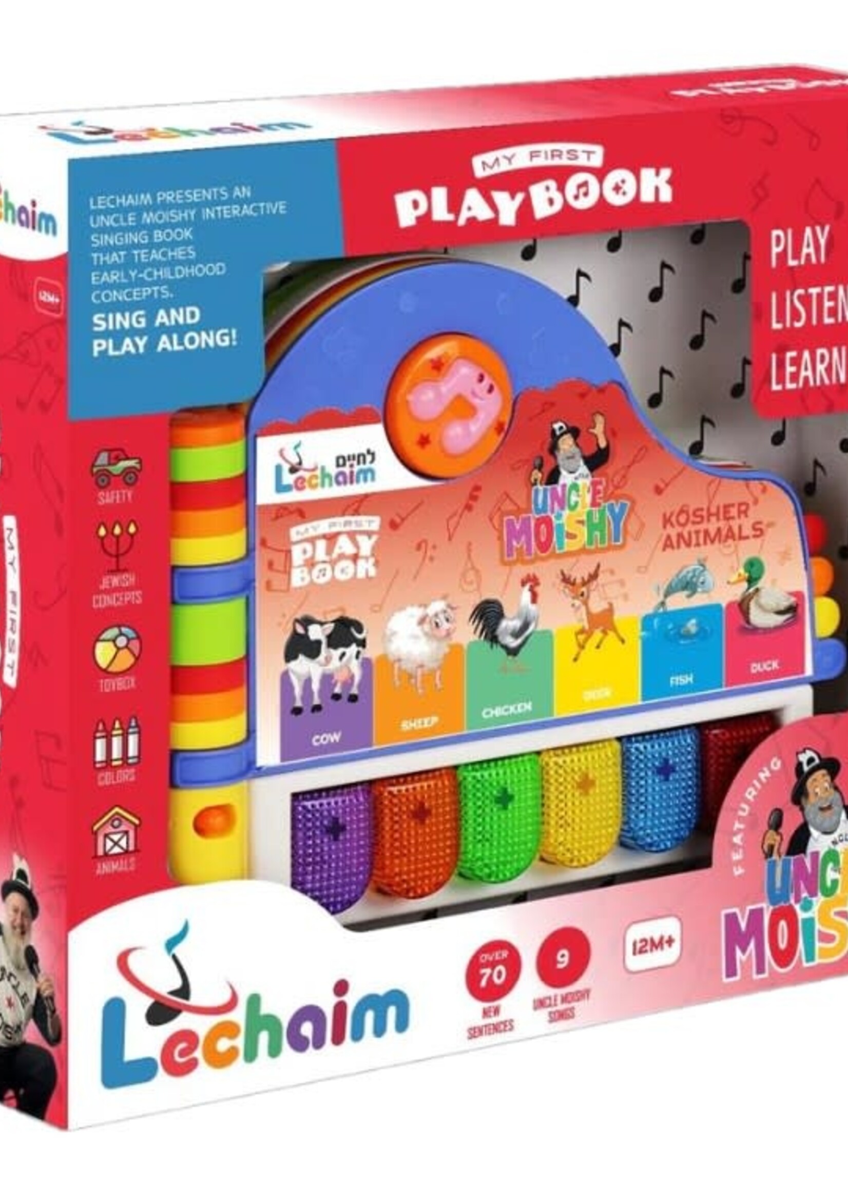 Uncle Moishy PlayBook 36/cs