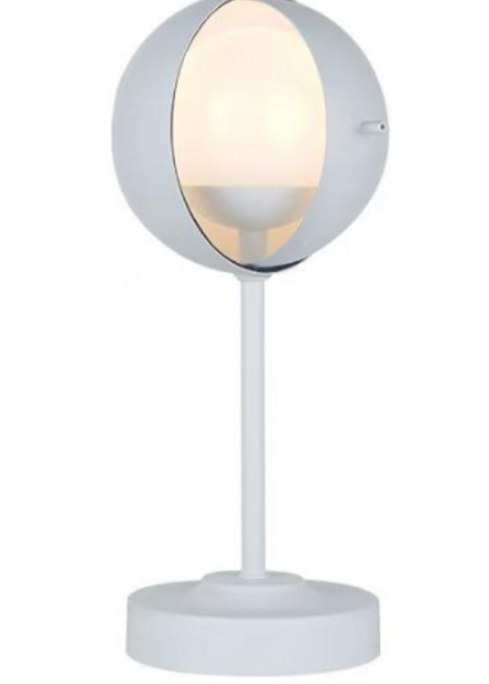 Shabbos Lamp Globe Silver