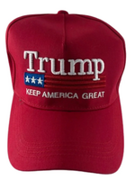 TRUMP CAP KEEP AMERICA GREAT RED