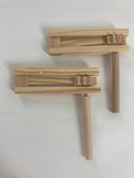 Wood Gragger Mini Natural Color 4.5"x4.5"