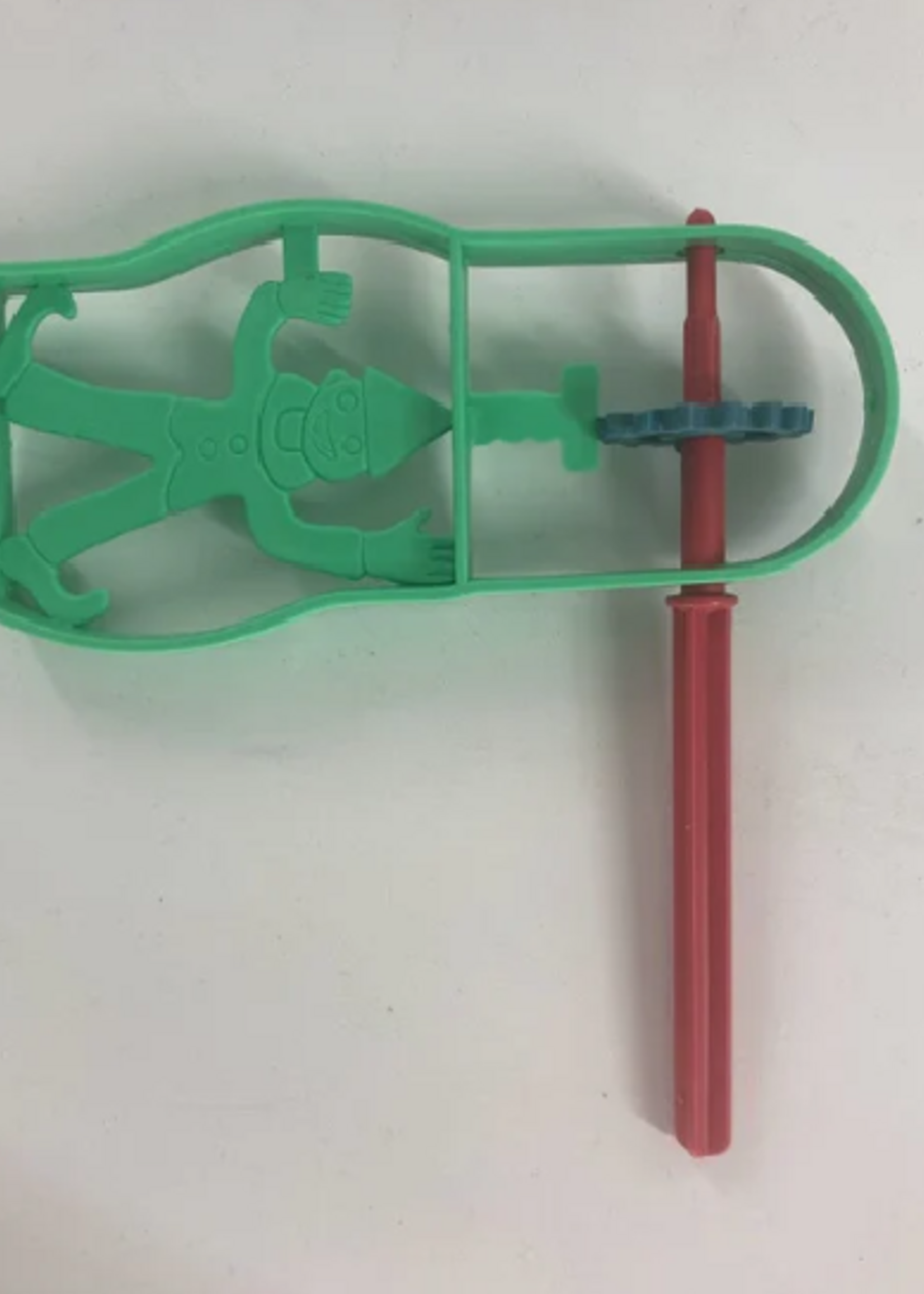 Plastic Colorful Clown Gragger 5.5"x6"