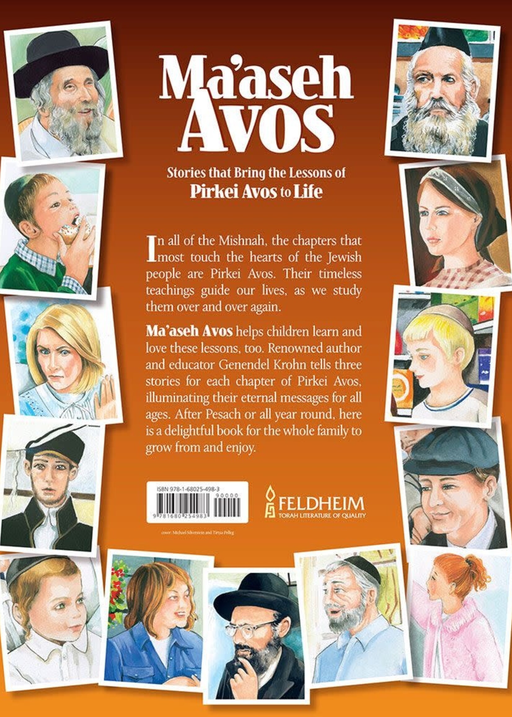 Genendel Krohn Maaseh Avos : Stories That Bring The Lessons Of Pirkei Avos To Life