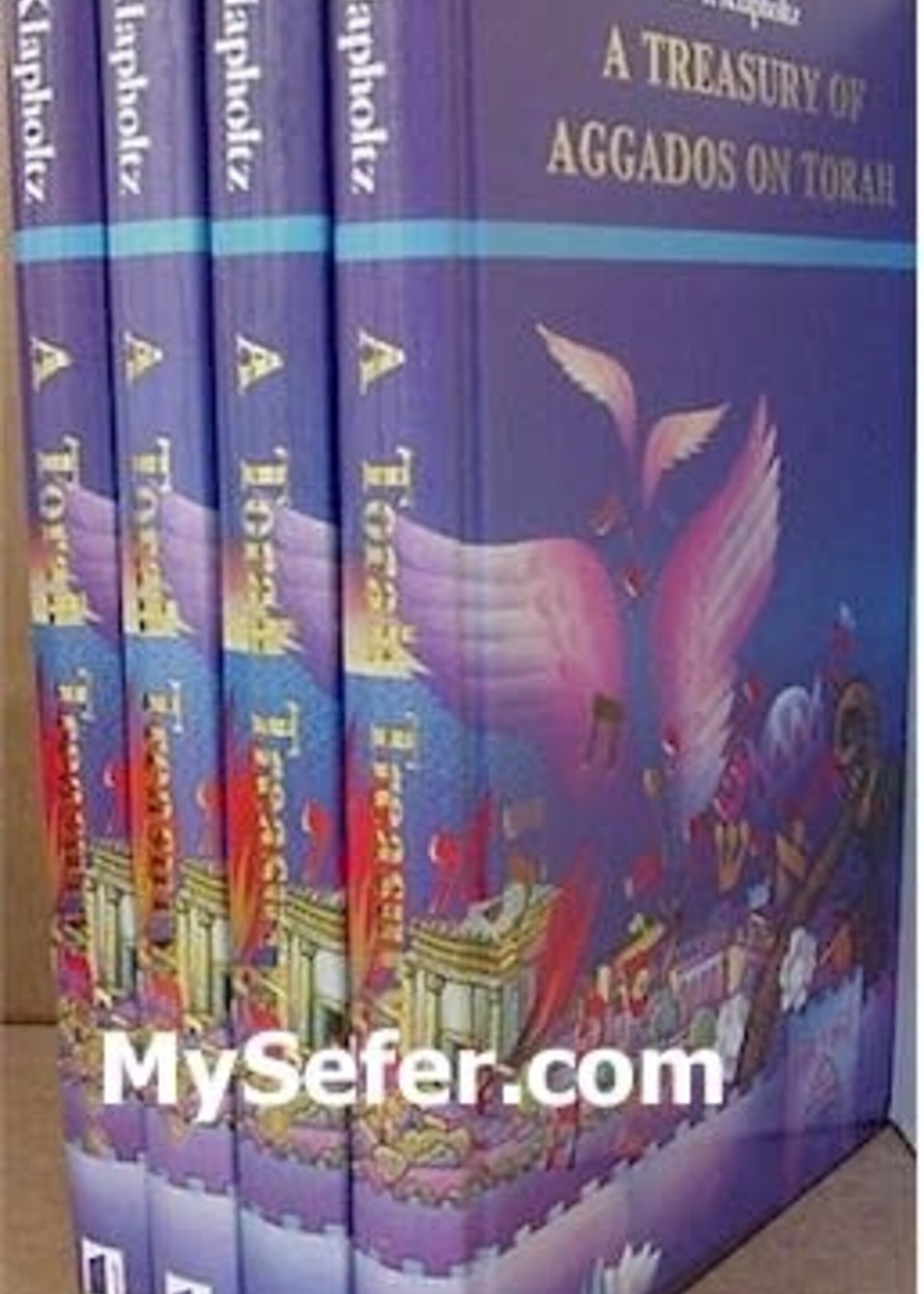 Treasury of Aggados on Torah (4 vol.)