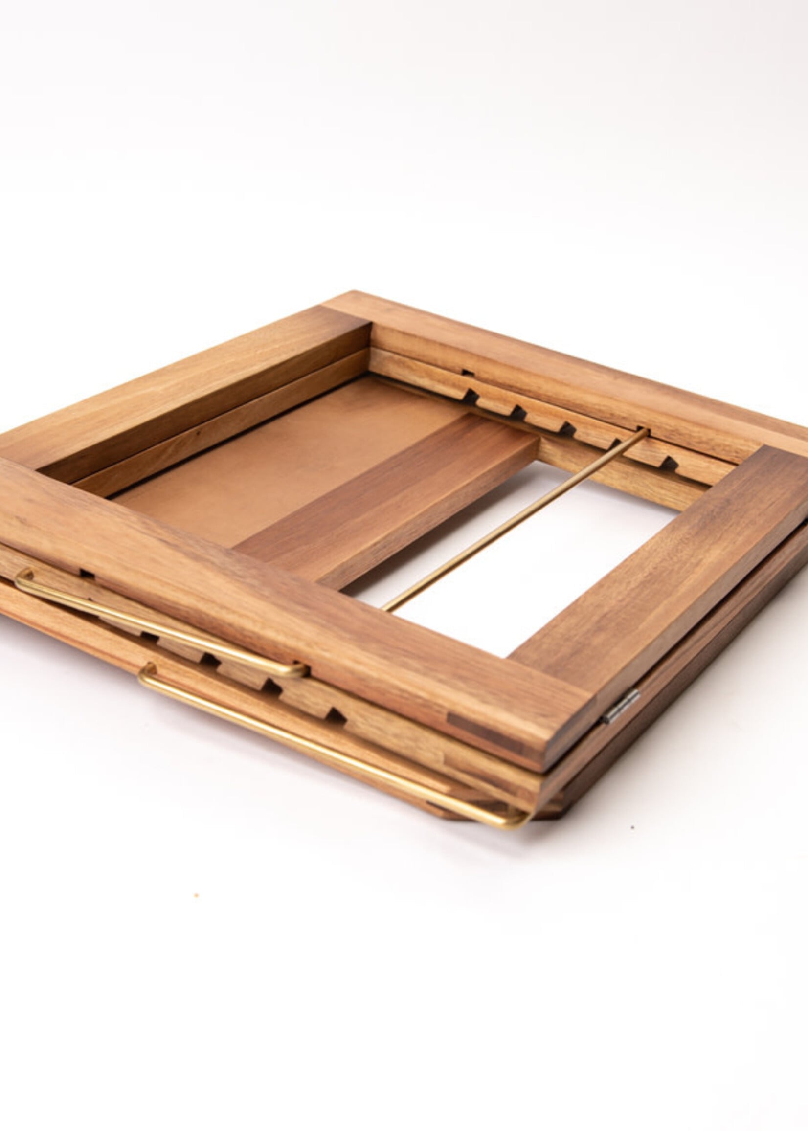 Hardwood Sit & Stand Tabletop Shtender-3 Level