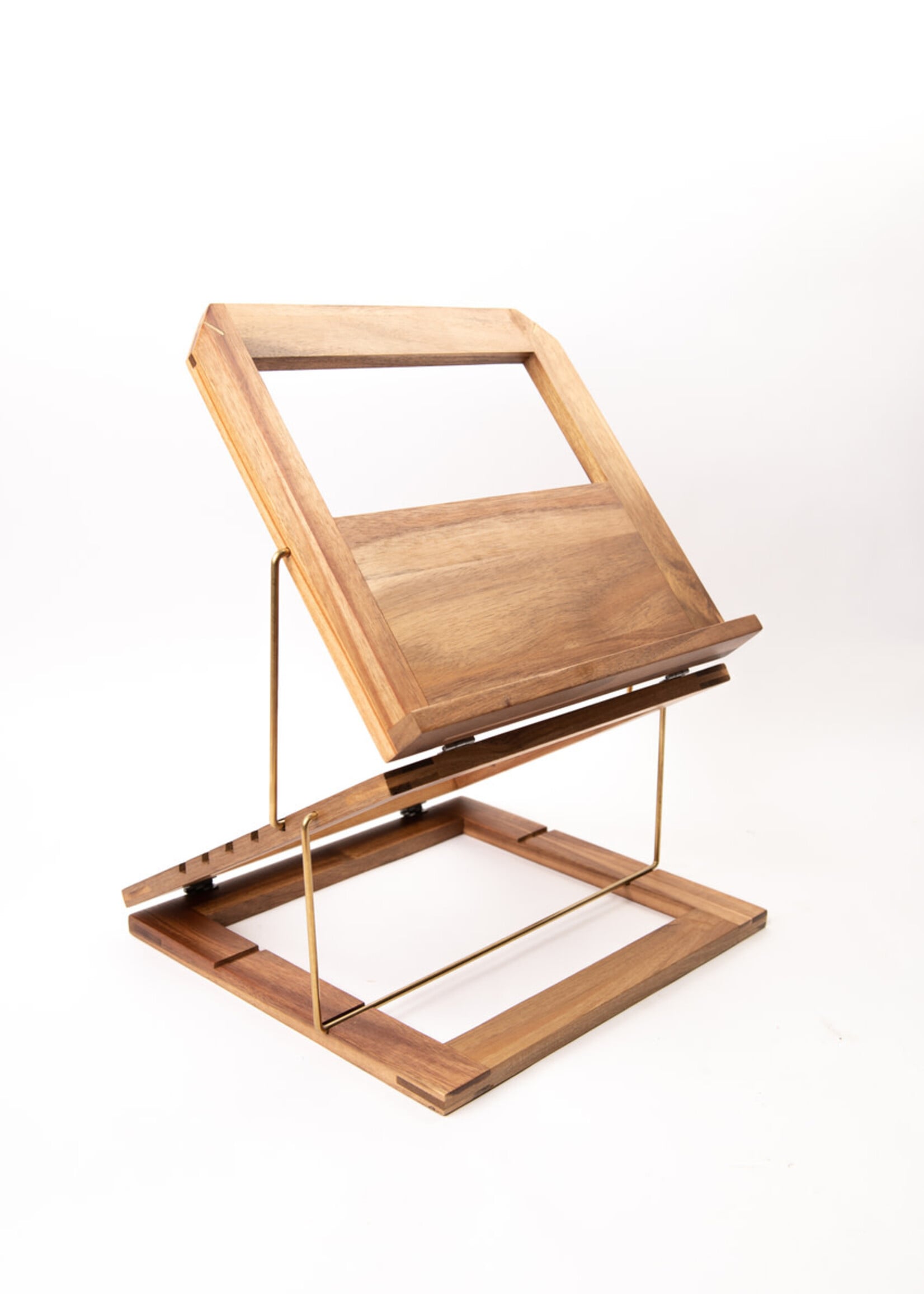 Hardwood Sit & Stand Tabletop Shtender-3 Level
