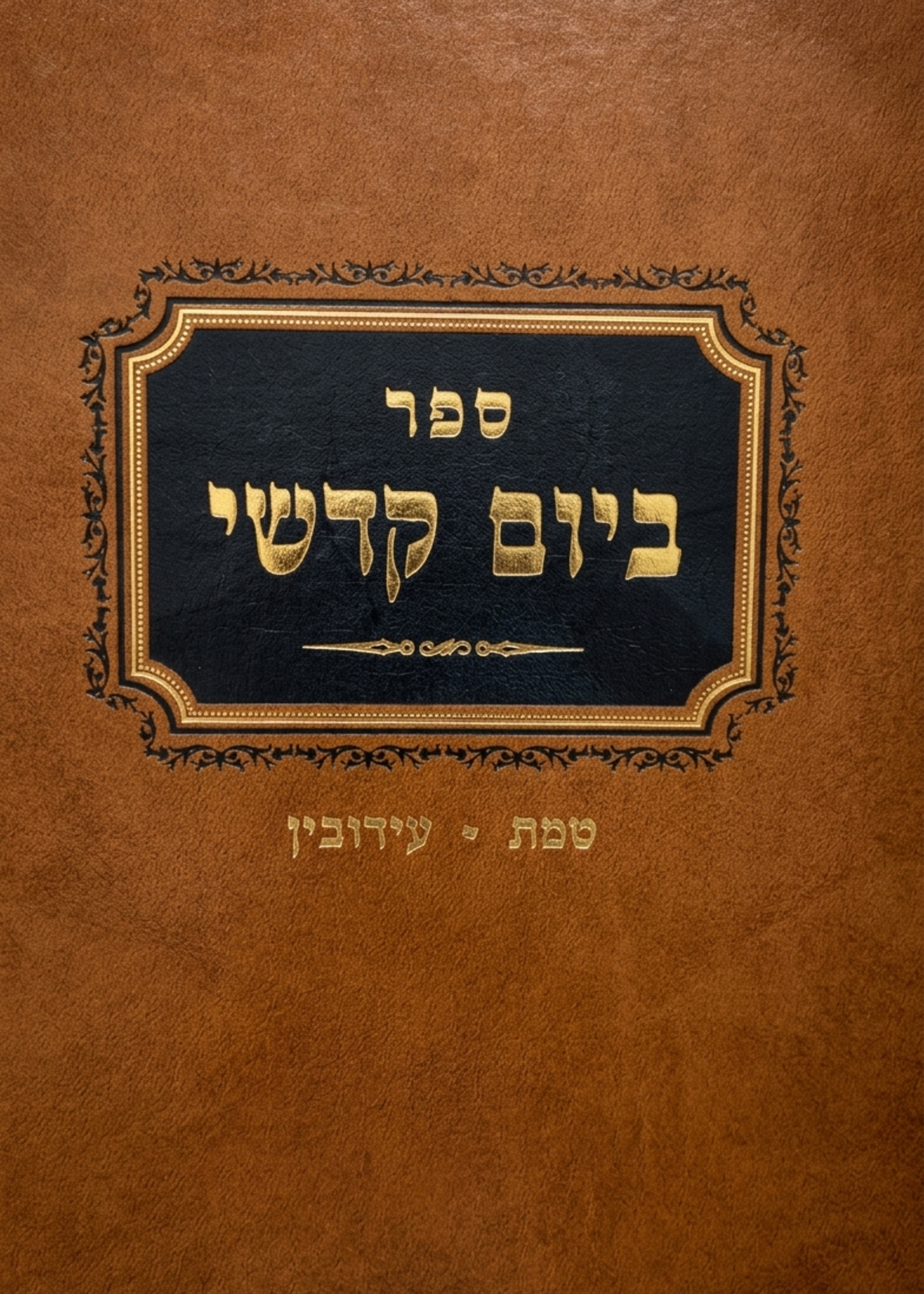 Beyom Kodshi Shabbat & Eruvin / ביום קדשי שבת ערובין