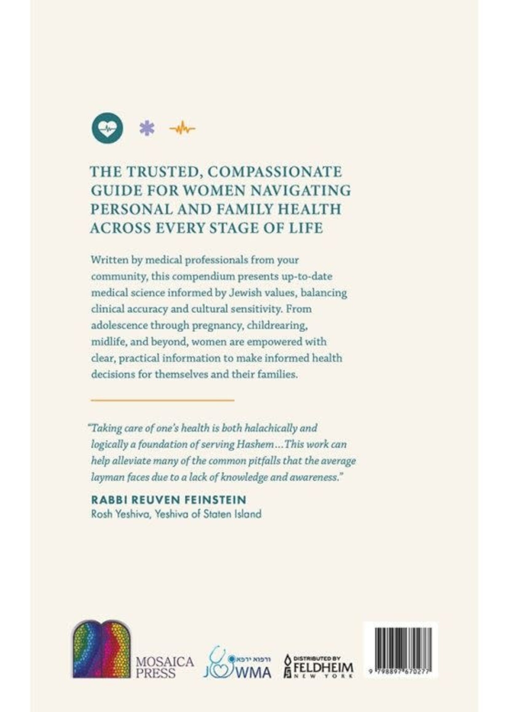 The Jewish Woman's Health Handbook: Navigating Personal and Family Healthcare for All Stages of Life (Hardcover)