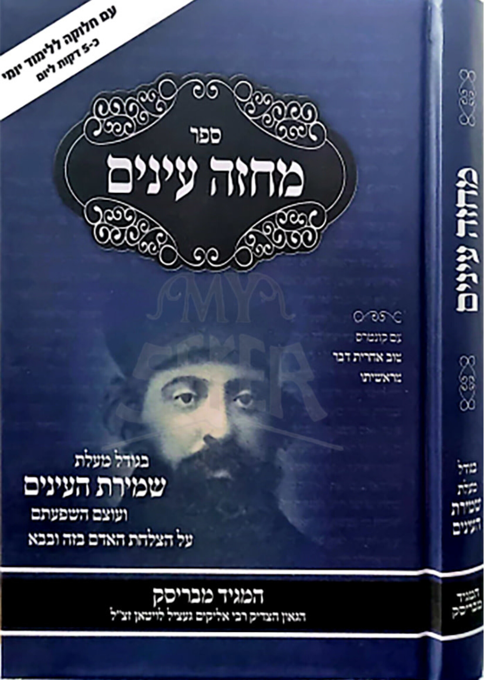 Sefer Machzeh Einayim HaMagid M'Brisk / ספר מחזה עינים המגיד מבריסק