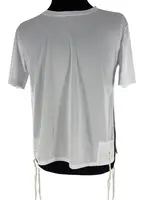 DryTzit Dry Fit Sports Tzitzis-Polyester-White: Medium (38"-42")