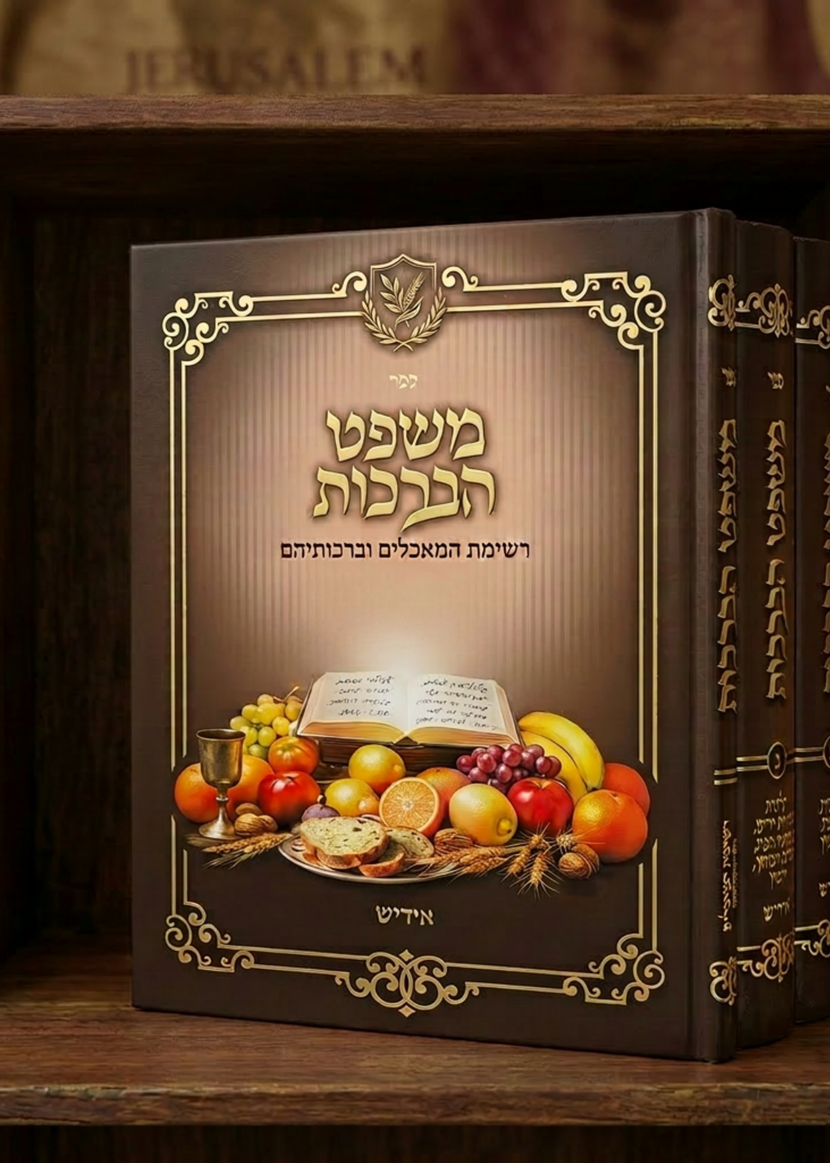 Mishpat Habrachos 4 Volume - Yiddish / משפט הברכות
