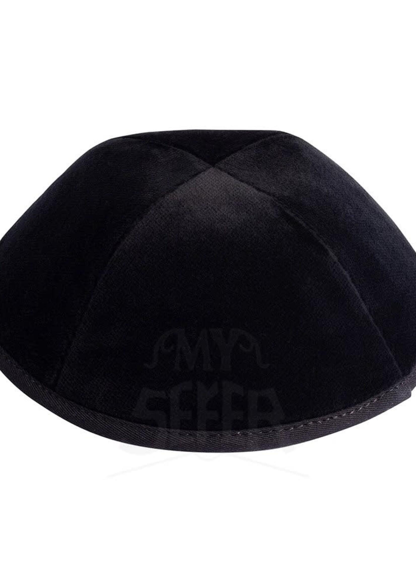 KIPPAH BLACK VELVET YARMULKE