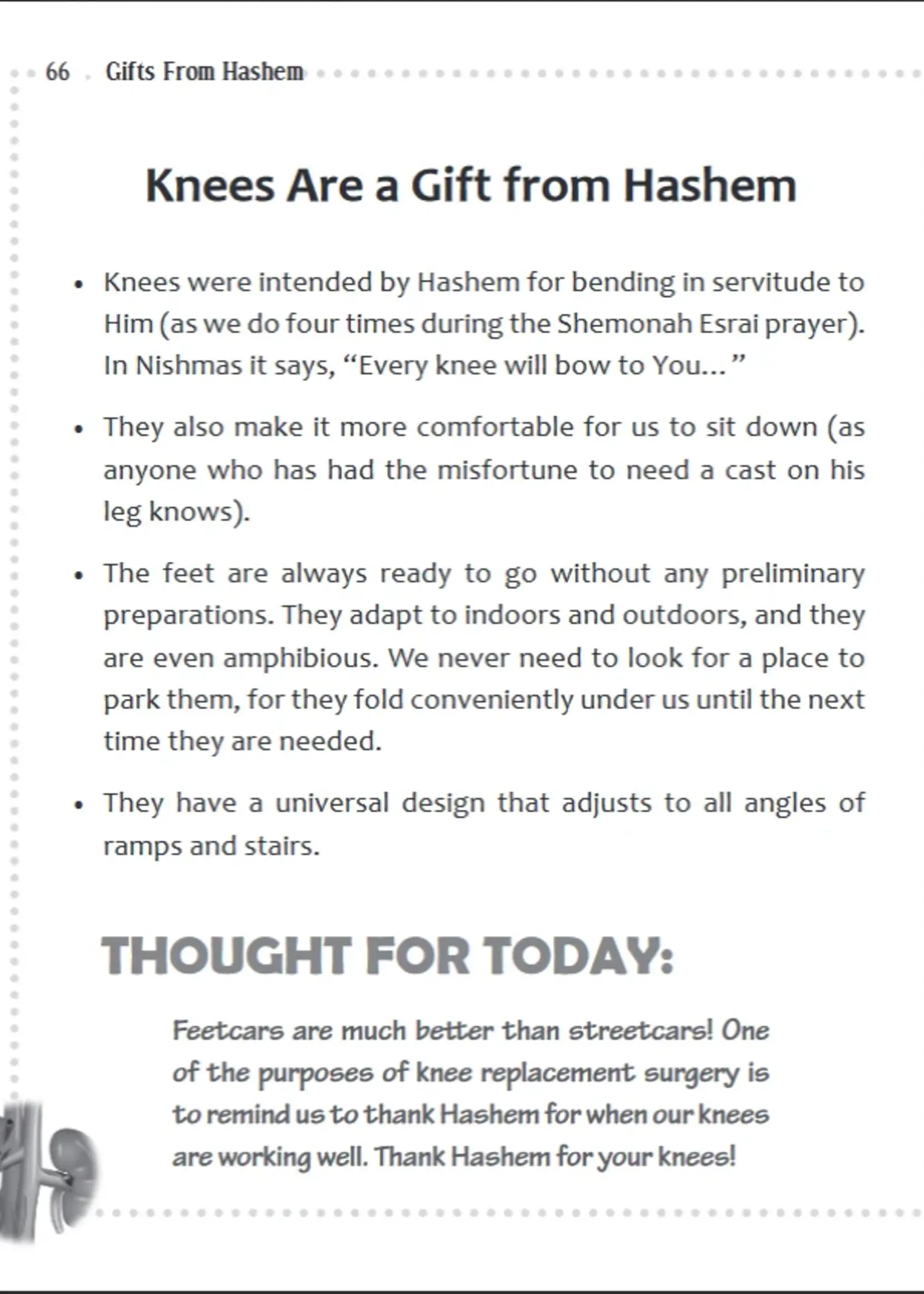 Rabbi Moshe Goldberger Gifts from Hashem