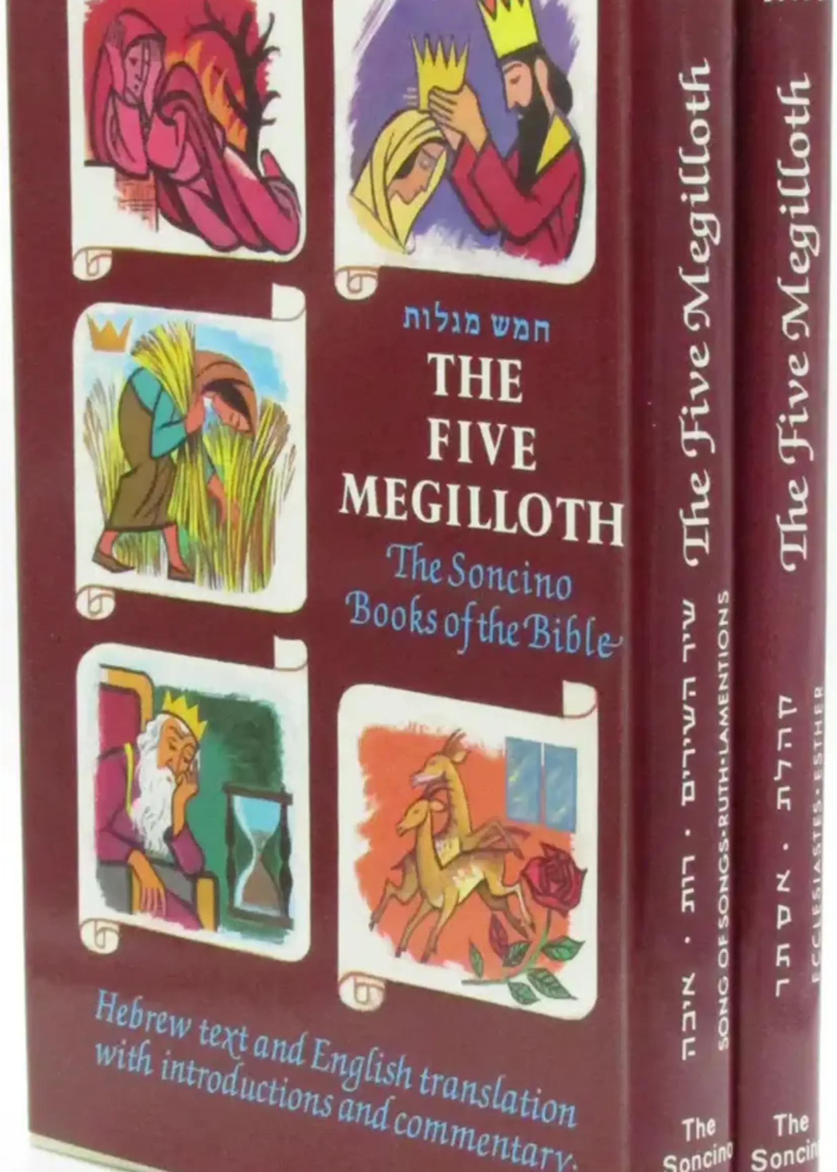 Rabbi A. J. Rosenberg The Soncino Books of The Bible: The Five Megilloth 2 Volume Set