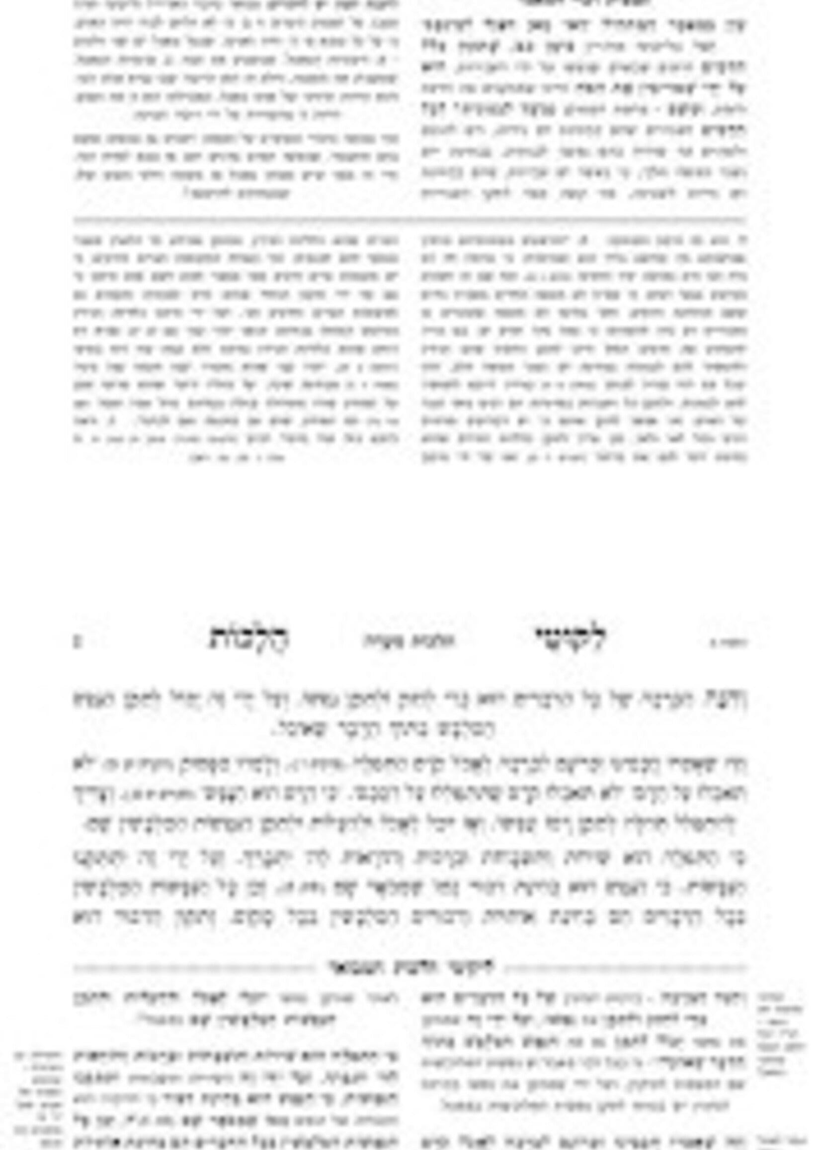 Rabbi Noson of Breslov Likutei Halachaos Hamevuar Orach Chaim #1 [Hashkomes Haboker, Tzitzis] / ליקוטי הלכות המבואר אורח חיים חלק א' השכמת הבוקר – ציצית