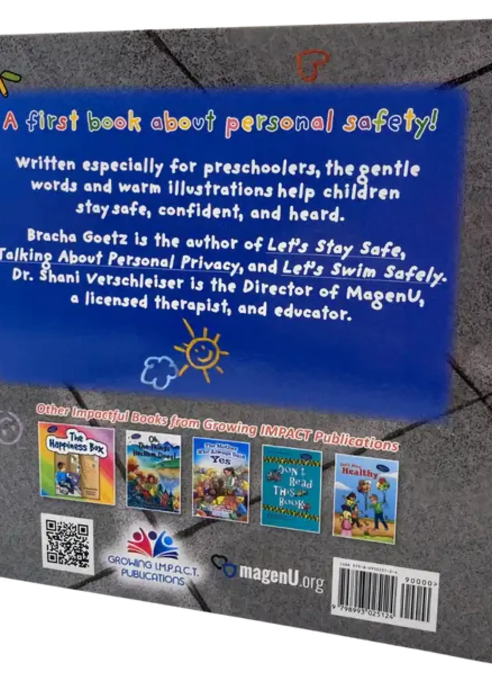 Bracha Goetz My Special Body: A First Book About Personal Safety