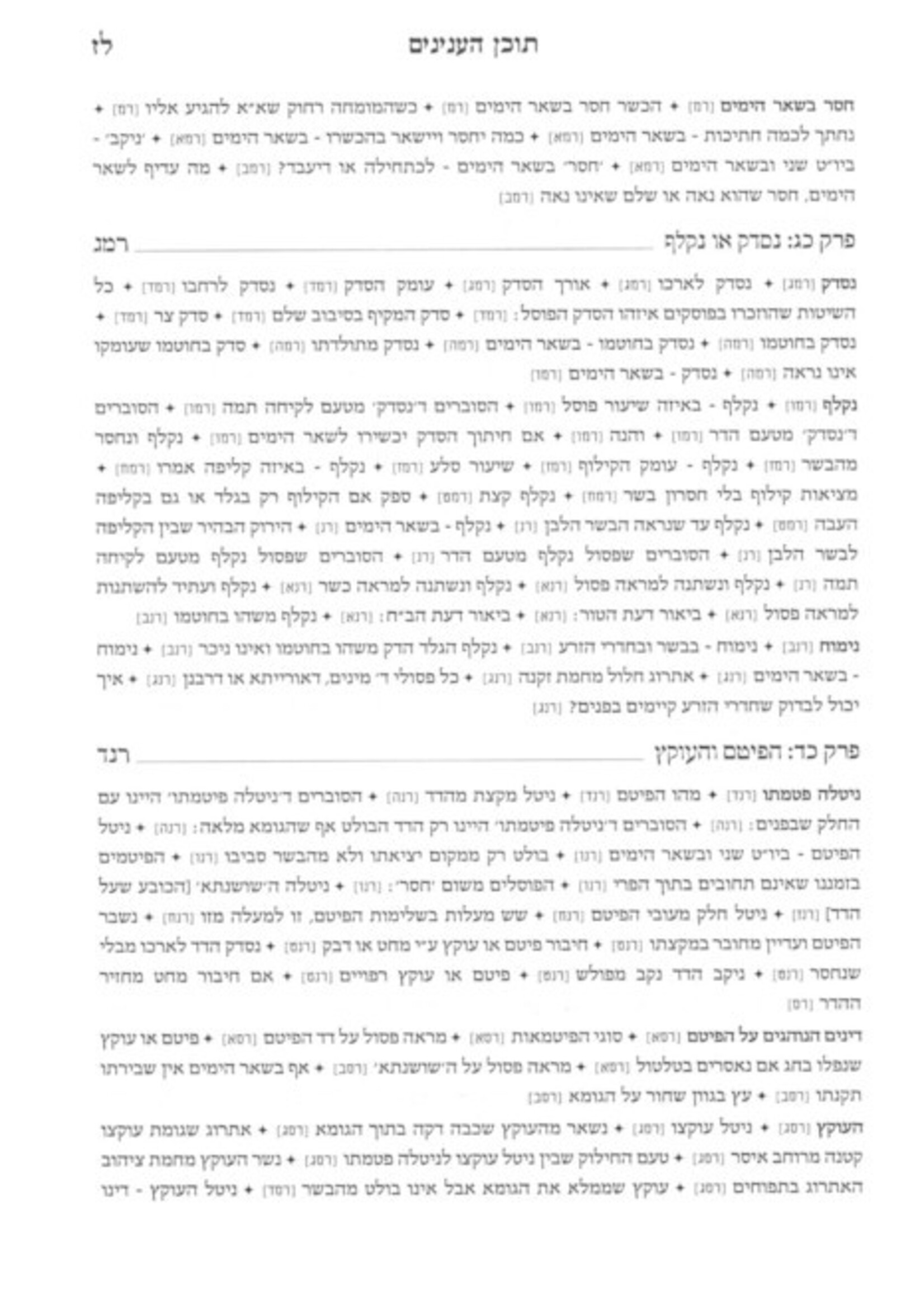 Otzar Arba'as Haminim / אוצר ארבעת המינים