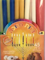MENORA Multi Color Chanukah Candles