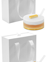 Alexandria Acrylic Round Honey Container