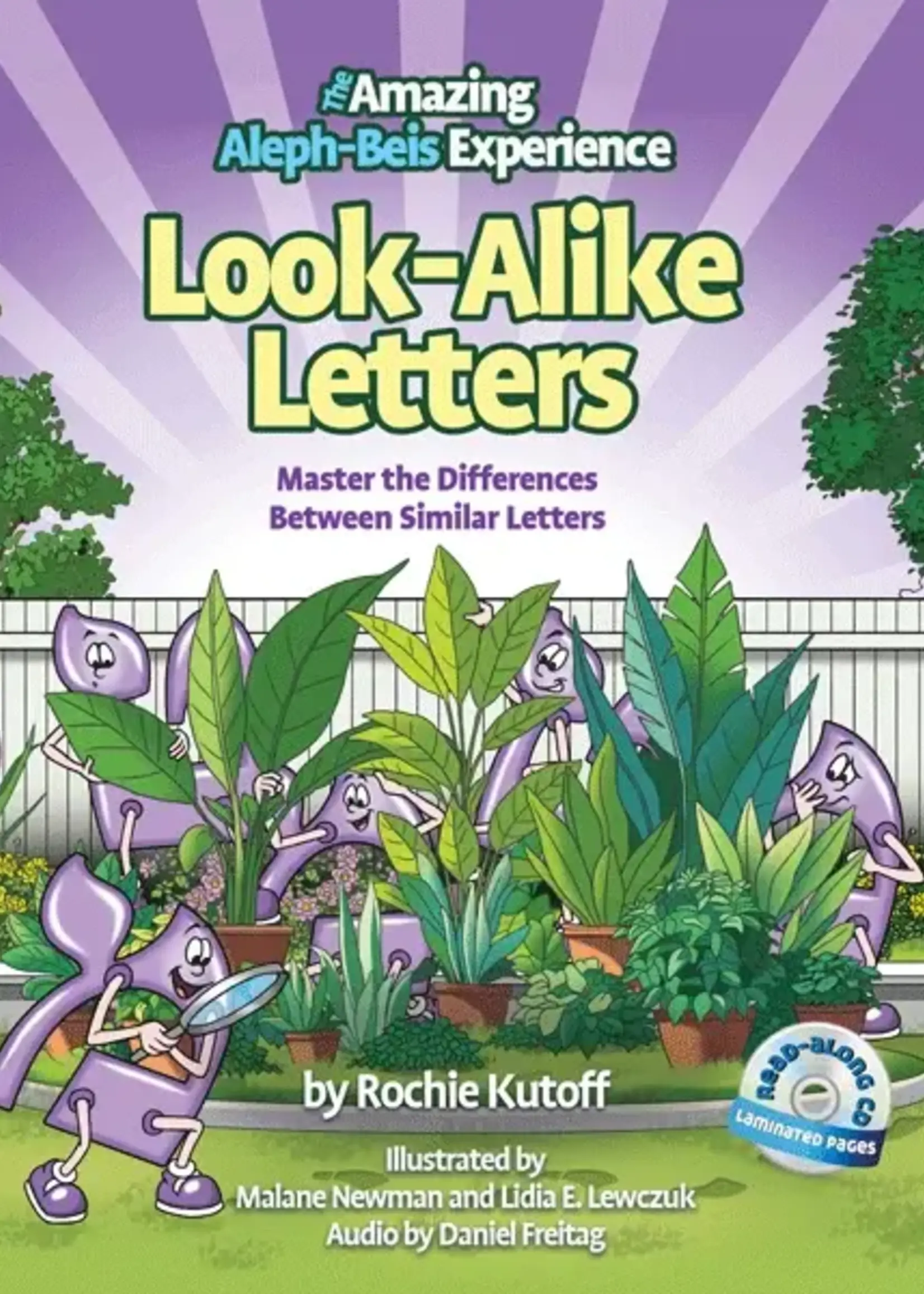 Rochie Kutoff Look-Alike Letters - Book and CD