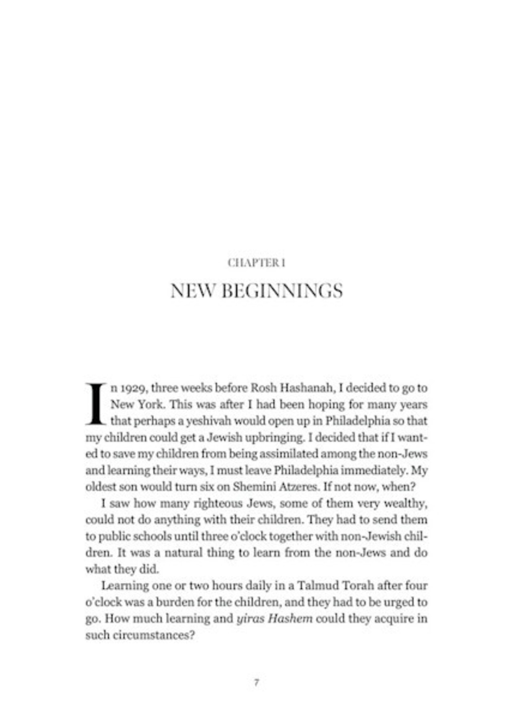 From Rags to Knishes: A Quest for Torah Life and Chinuch in Depression-Era America