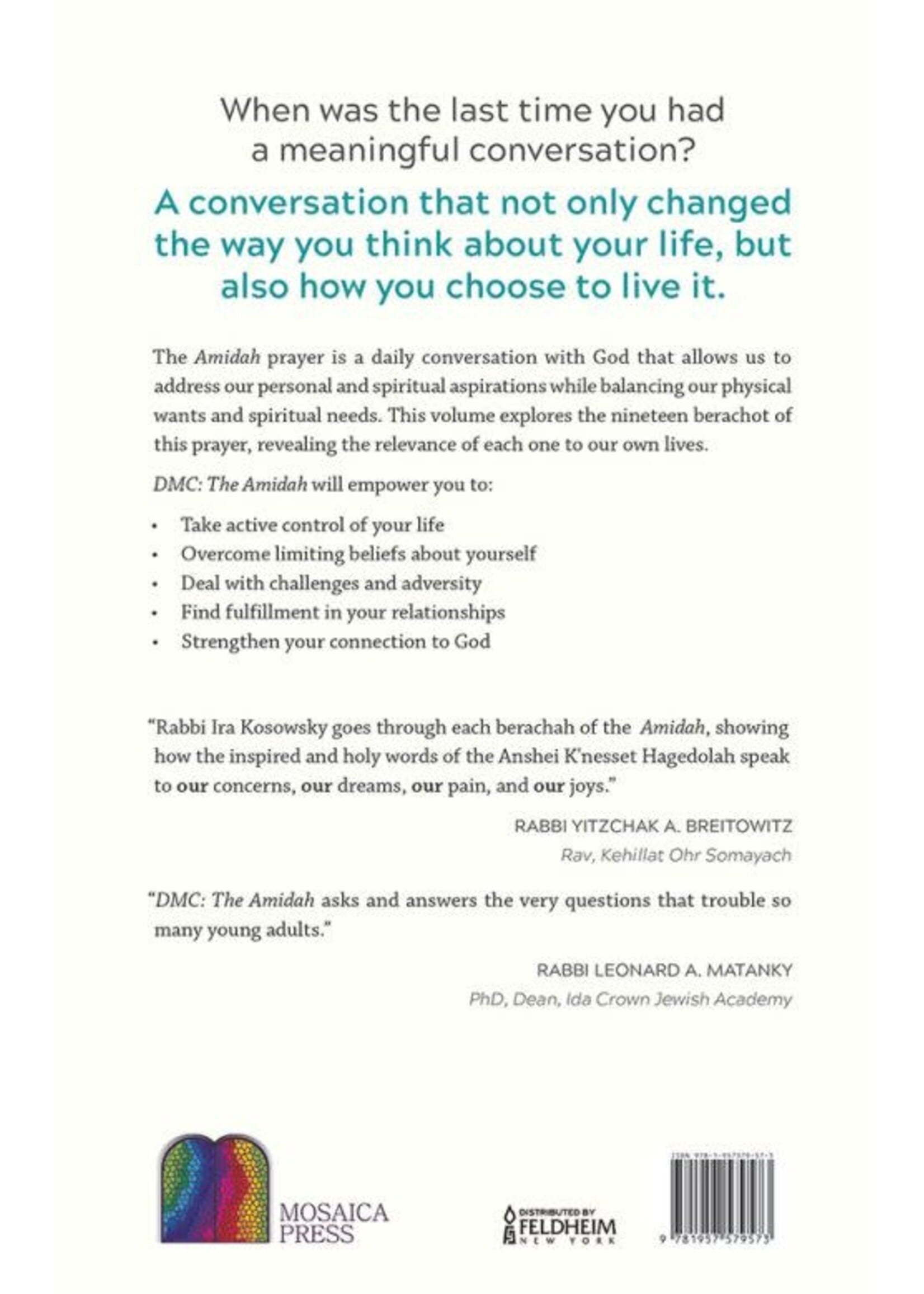 Rabbi Ira Kosowsky DMC: The Amidah
