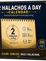 Rabbi Shimon Frank 2 Halachos a Day Calendar