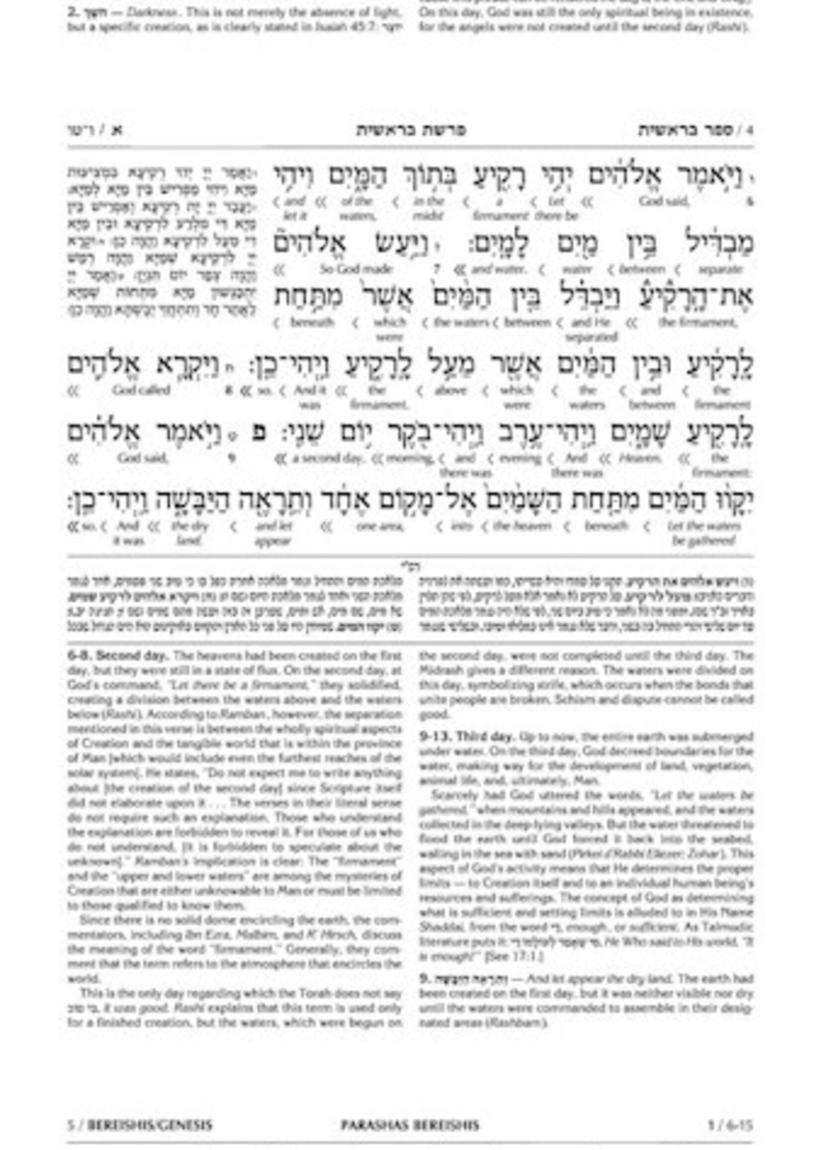 Cleeman Family Personal Size Paperback Set of the Schottenstein Interlinear Chumash (Personal Size 12 volume set)