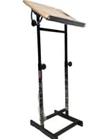 Metal Base Shtender Adjustable Height and Top (Book Stand)