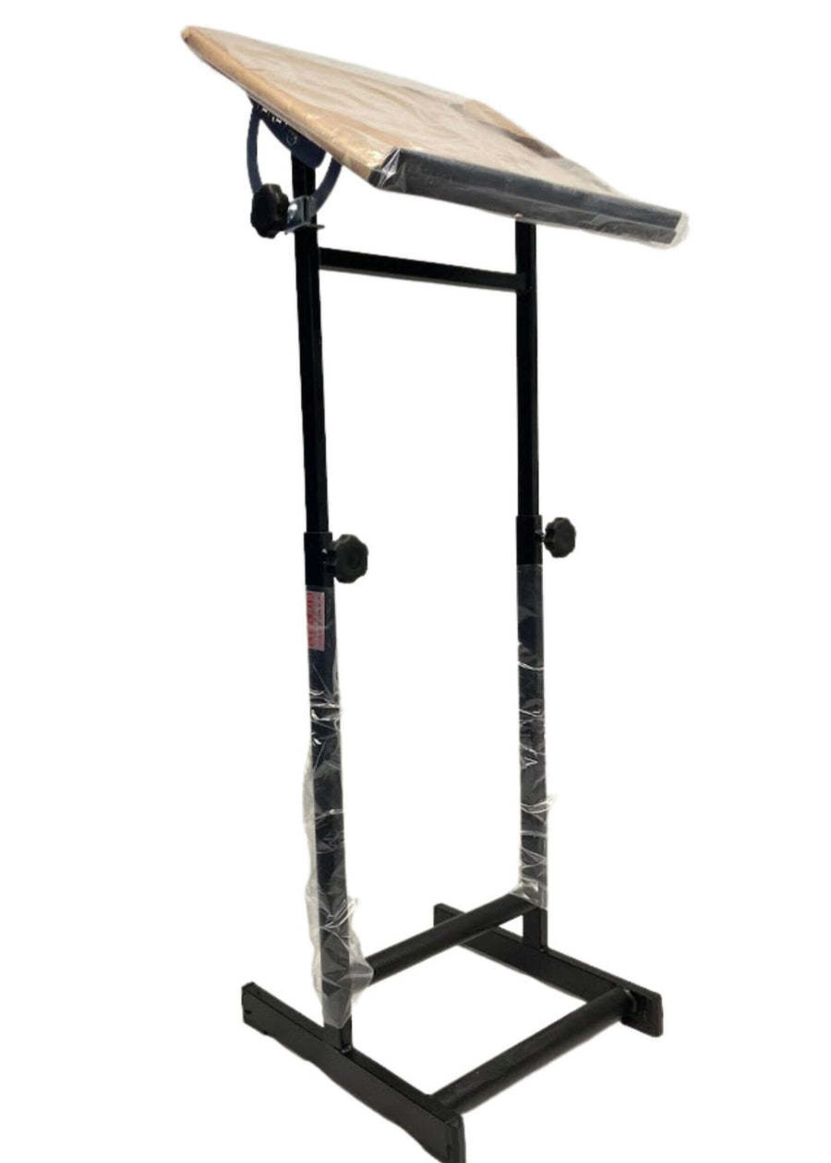 Metal Base Shtender Adjustable Height and Top (Book Stand)